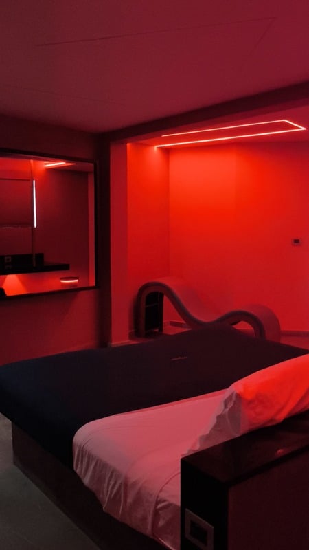 Cama de Suite Hotel en Red Garden Hotel CDMX